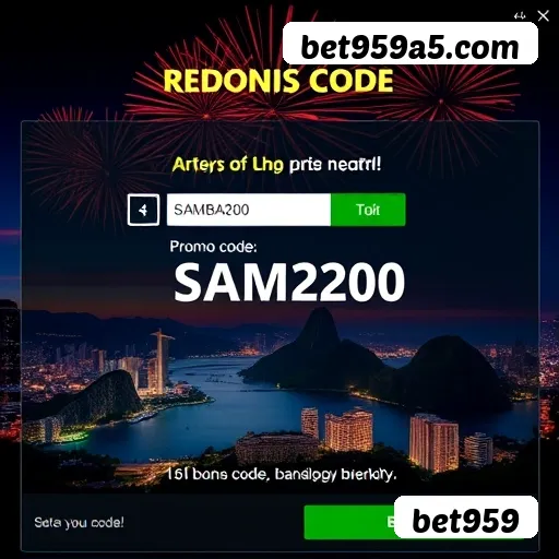 Bônus boas-vindas bet959 R$100